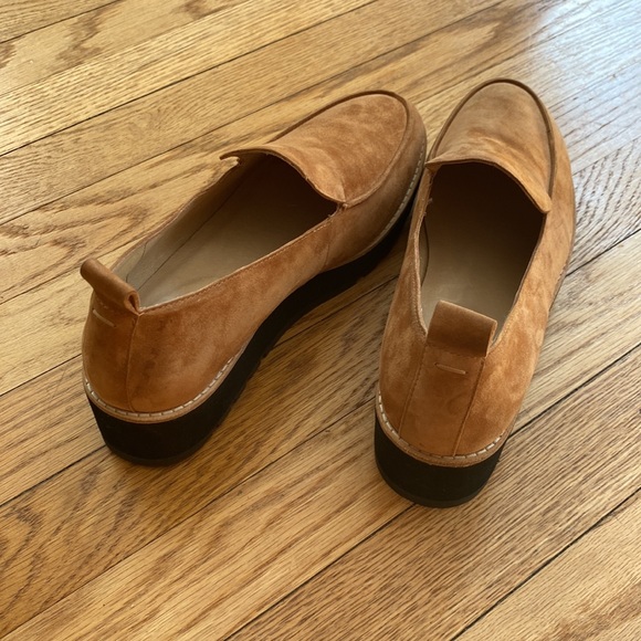 Eileen Fisher Suede Platform Loafers NWOT size 8.5 - Picture 5 of 5